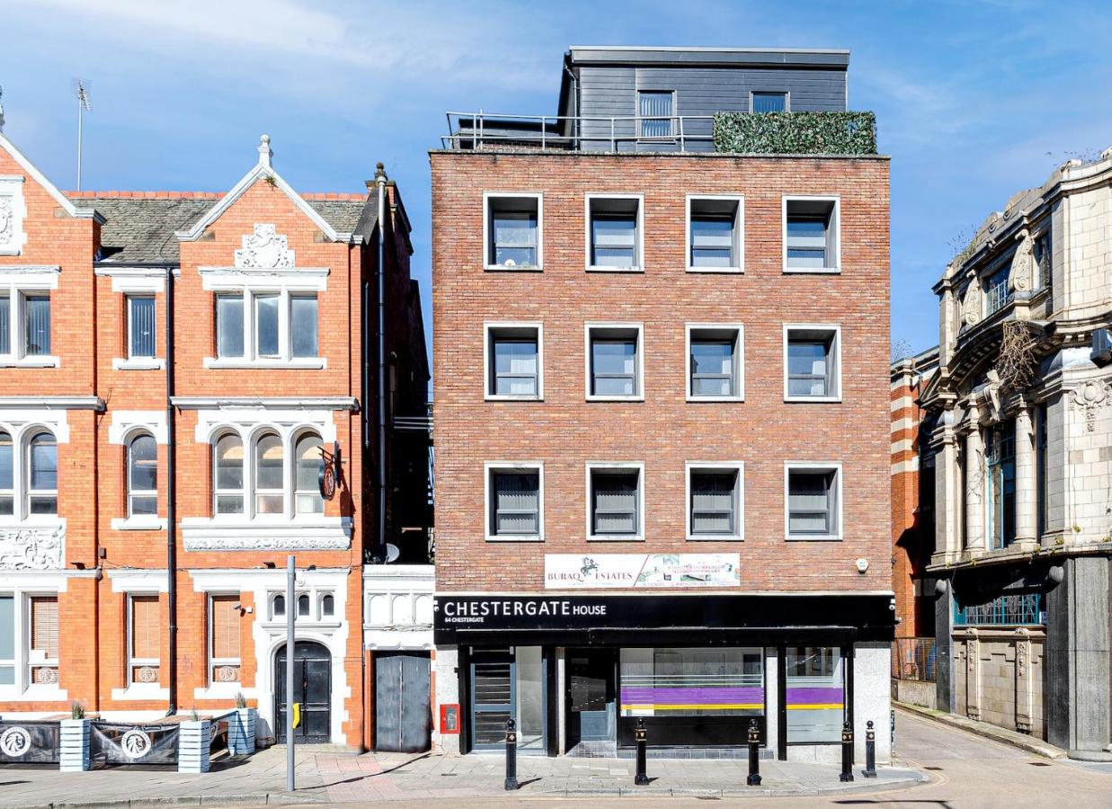 Cosy Modern Apt In Heart Of Stockport - Sleeps 4 Apartment Bagian luar foto